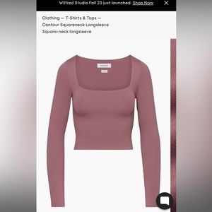 Babaton
Contour Squareneck Longsleeve